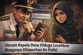 Dugaan Kekerasan Seksual, Oknum Kepala Desa dilaporkan warganya, HMI Bidang Hukum HAM siap kawal