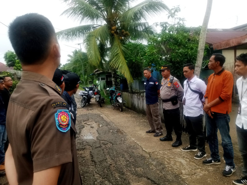 Kapolsek Kuindra Hadiri Apel Penertiban APK Pemilu