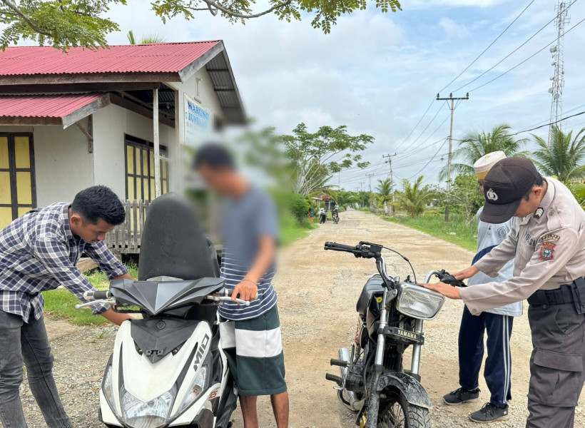 Polsek Kuindra Rutin Patroli Cipta Kondisi Demi Jaga Sitkamtibmas yang Kondusif