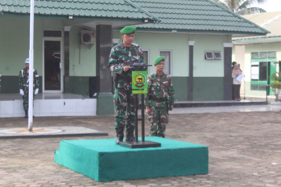 Dandim 0314/Inhil Pinta Prajurit Jaga Marwah TNI Sebagai Tentara Rakyat