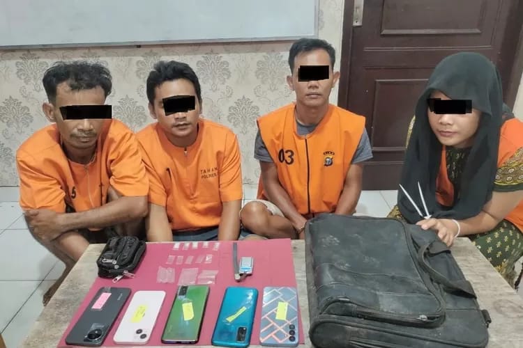 Rumah Pegawai Dishub Siak Digeledah, Polisi Amankan Pasutri, ini Kasusnya