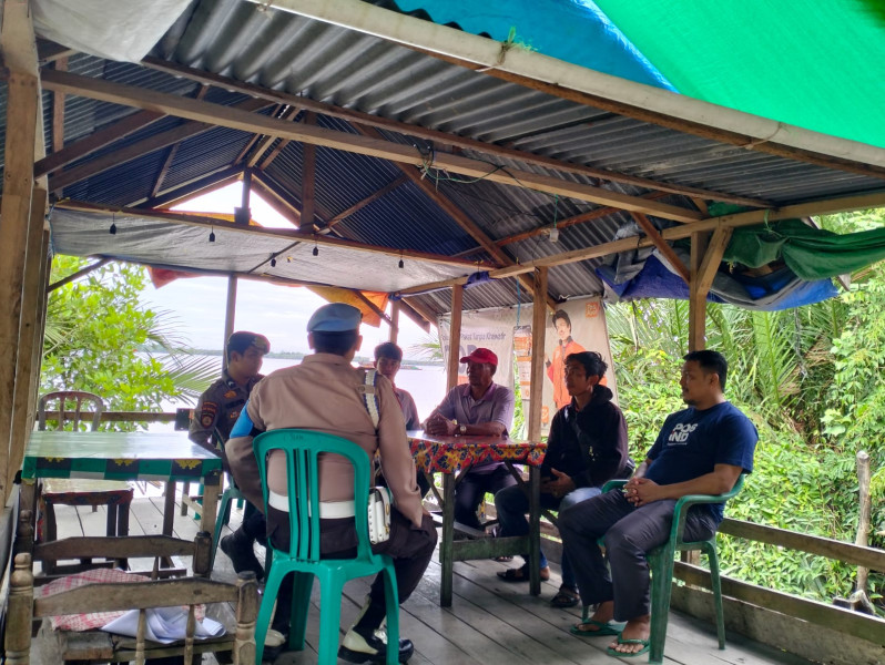 Cooling System, Personel Polsek Kuindra Ajak Ciptakan Kamtibmas yang Kondusif Jelang Pilkada