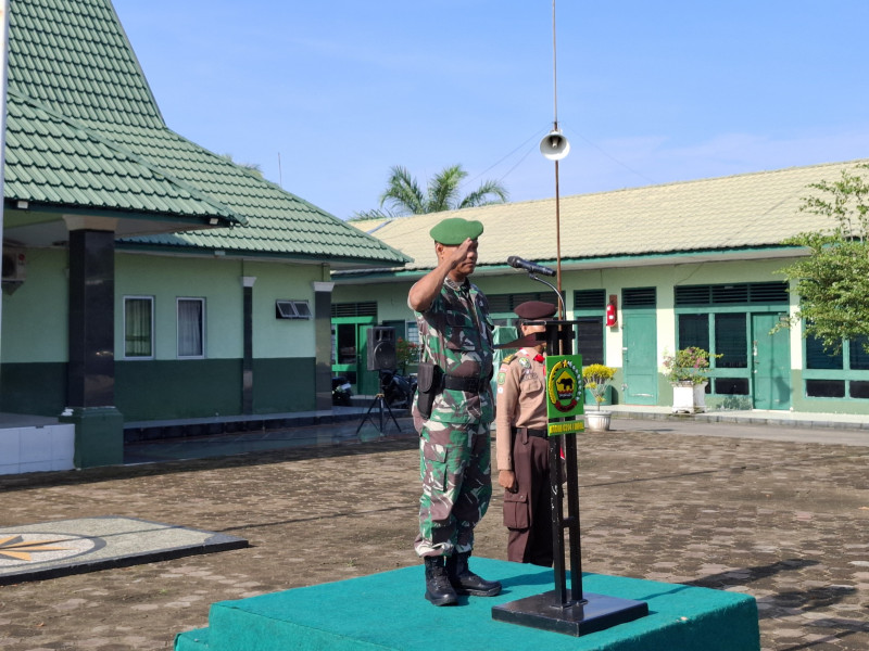 Kodim 0314/Inhil Laksanakan Persami Pramuka Saka Wira Kartika