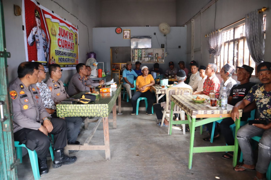 Kenakalan Remaja Jadi Topik Jum'at Curhat Polres Inhil