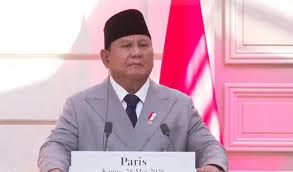 Di Prancis Prabowo Bahas Kemerdekaan Palestina dan Perdamaian di Timur Tengah