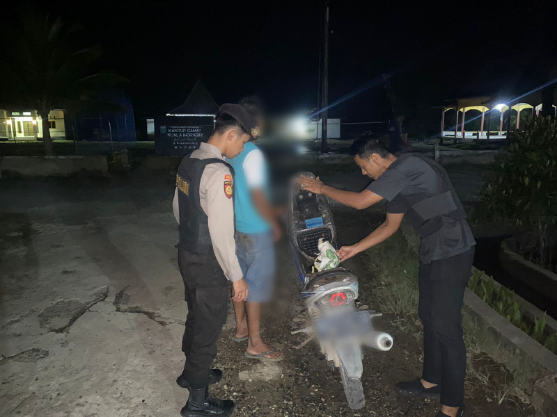Antisipasi Gangguan Kamtibmas, Polsek Kuindra Gelar Patroli Malam