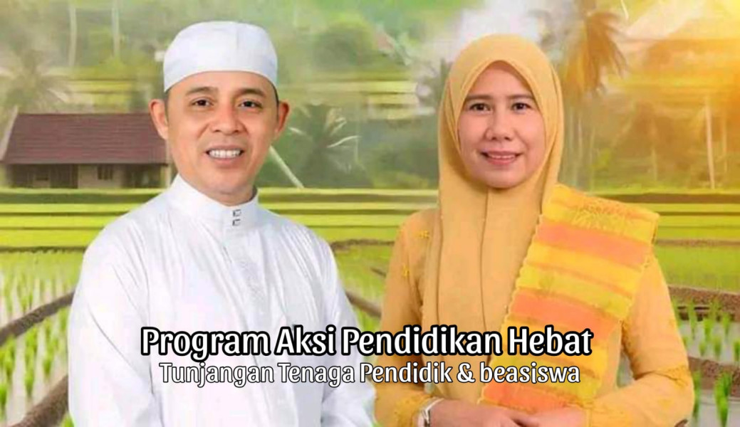 Paslon Haji Herman-Yuliantini akan Berikan Tunjangan kepada Tenaga Pendidik