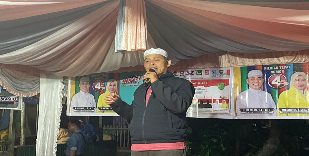 Perbanyak Normalisasi dan Tanggul, Haji Herman: Cara Penyelamatan Kebun Masyarakat