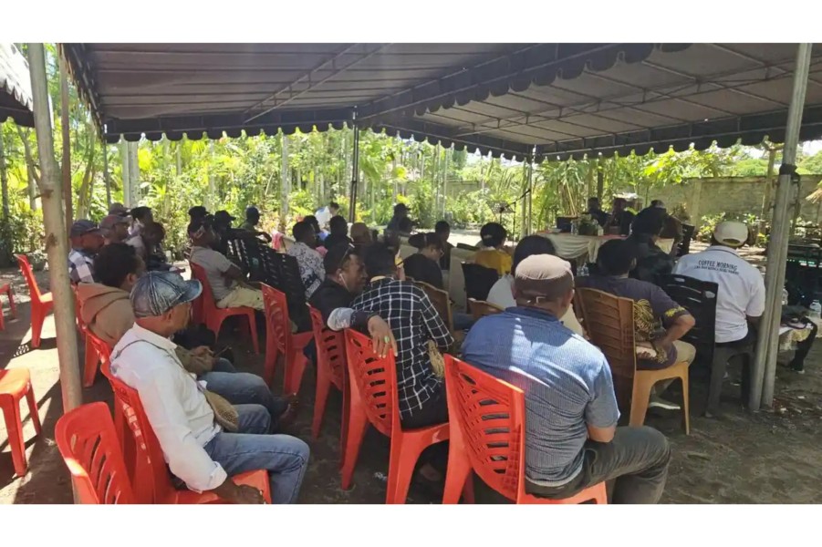 Masyarakat Adat Pesisir 6 Suku di Nabire Tatap Muka Bahas Mubes