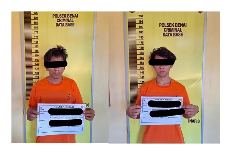 Polsek Benai Tangkap Ninja Sawit, 1 Ton Lebih Barang Bukti Diamankan