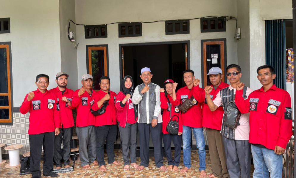 PAC Pemuda Batak Bersatu Pelangiran Dukung Penuh Paslon Nomor 4 Haji Herman-Yuliantini