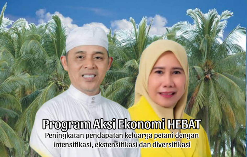 Program Aksi Ekonomi HEBAT Haji Herman-Yuliantini, Tingkatkan Pendapatan Keluarga Petani