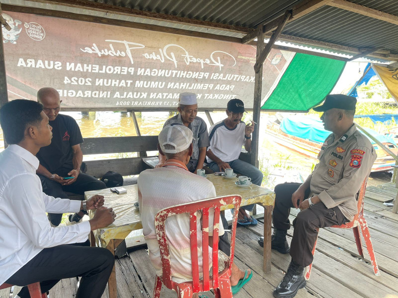 Wujudkan Kamtibmas yang Aman Selama Pilkada, Personel Polsek Kuindra Rutin Cooling System