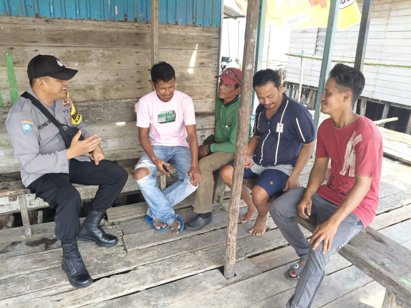 Polsek Kuindra Gencarkan Sosialisasi Jelang Pilkada Serentak Riau 2024