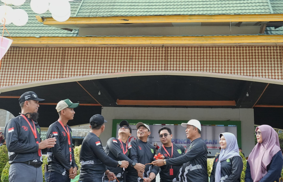 Dandim 0314 Hadiri Kegiatan Pencanangan Olahraga dan Tri Lomba Juang HUT RI ke-79