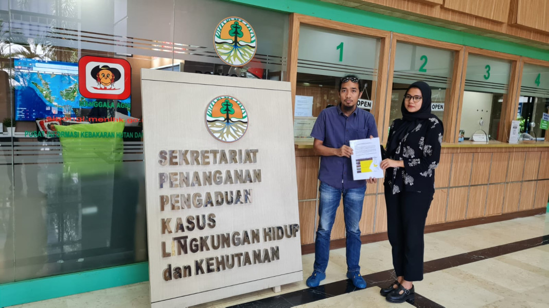 PT Arara Abadi dan PT Indah Kiat Pulp and Paper Dilaporkan ke Kementerian Lingkungan Hidup dan Kehutanan