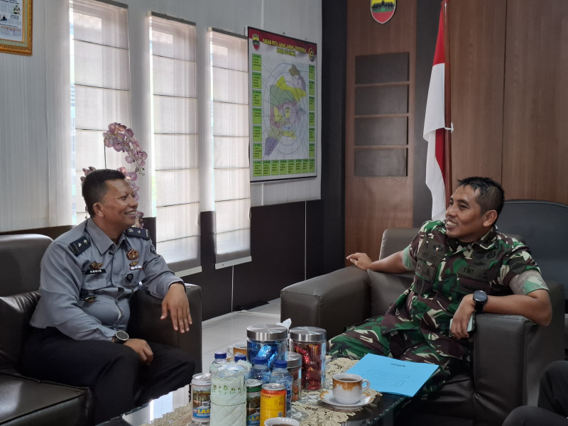 Dandim 0314/Inhil Lakukan MoU Kerjasama Pengamanan Dengan Lapas Kelas IIA Tembilahan
