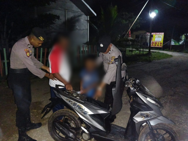 Antisipasi Gangguan Kamtibmas, Polsek Kuindra Laksanakan Patroli