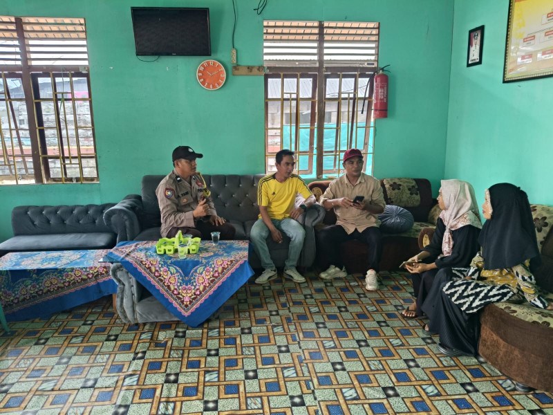 Cooling System, Bhabinkamtibmas Sungai Bela Ajak Ciptakan Kamtibmas yang Kondusif