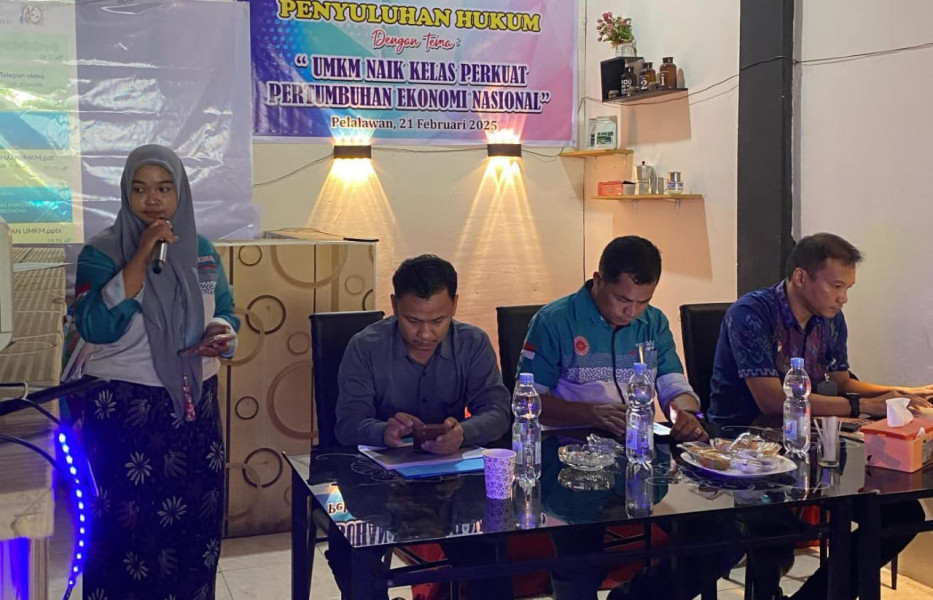 Seminar Penyuluhan Hukum Dorong UMKM Naik Kelas di Pelalawan