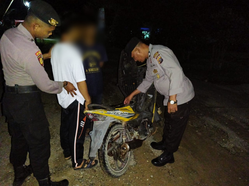 Antisipasi Kriminalitas Jelang Pemilu, Polsek Kuindra Giat Patroli Malam