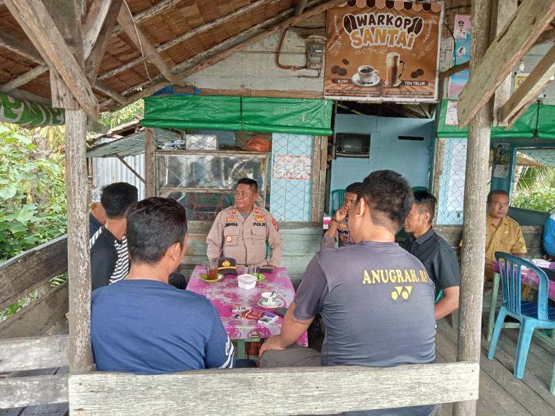 Polsek Kuindra Rutin Ajak Masyarakat Ciptakan Pemilu Damai