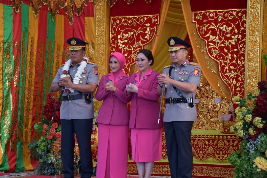 Estafet Kepemimpinan Polda Riau, Komjen Herry Heryawan Titip Dua Hal Utama