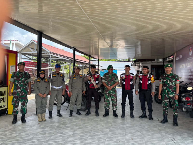 Wujudkan Kamtibmas Yang Kondusif Jelang Pilkada, Kodim 0314/Inhil Kembali Laksanakan Patroli Gabungan