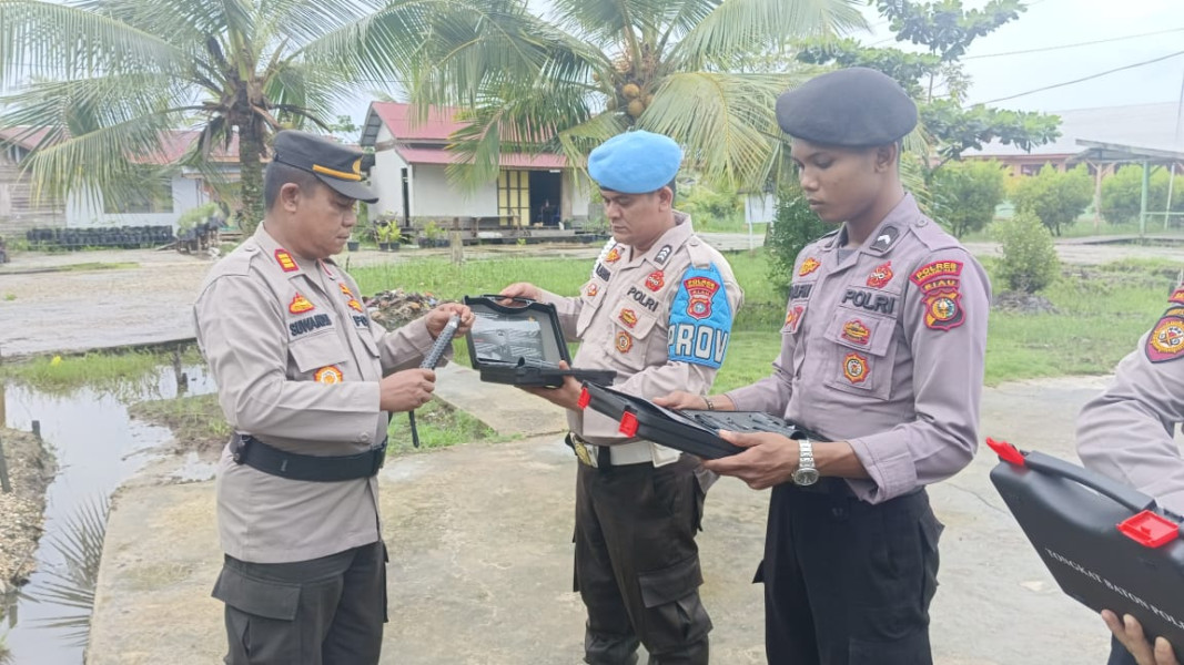 Polsek Kuindra Gelar Apel Kesiapan Pengamanan TPS