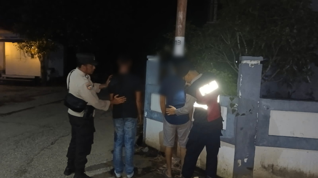 Jaga Sitkamtibmas, Polsek Kuindra Kembali Gelar Patroli Malam
