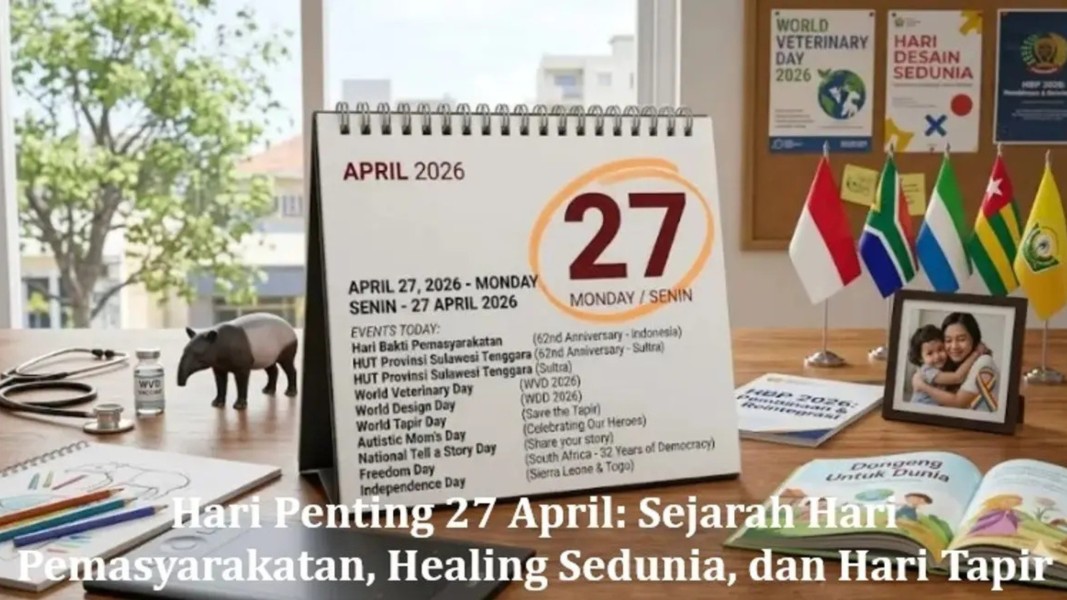 Sejarah Hari Bakti Pemasyarakatan Hingga Hari Tapir Sedunia 27 April