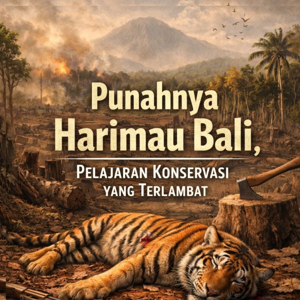 Punahnya Harimau Bali, Pelajaran Konservasi yang Terlambat