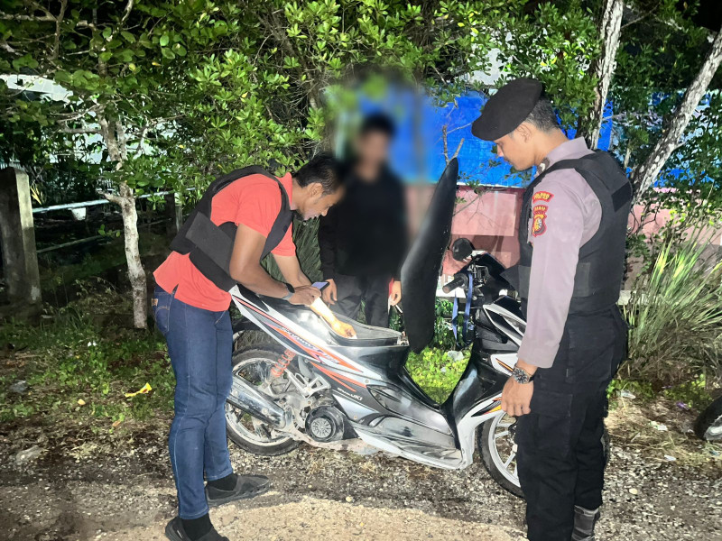 Polsek Kuindra Giat Patroli Malam