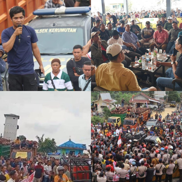 Petani Sawit Gelar Aksi Demo di PT Sari Lembah Subur, Desak Realisasi Insentif dan Perubahan Kebijakan