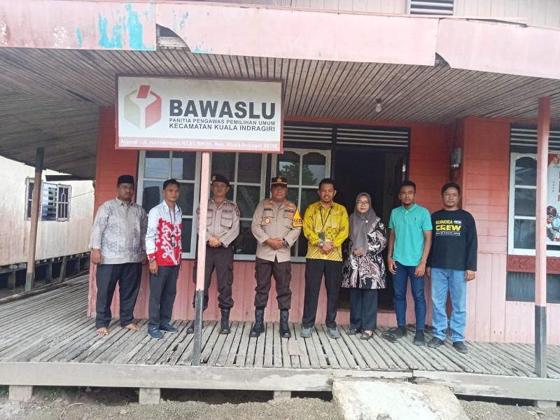 Cooling System Jelang Pilkada, Kapolsek Kuindra Silaturahmi ke Panwascam