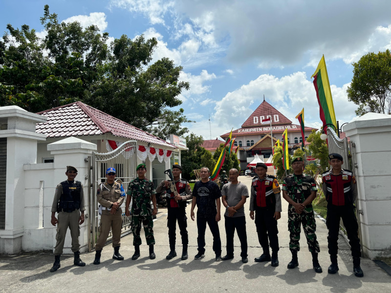 Bersama Polres Inhil dan Pol PP Inhil, Kodim 0314/Inhil Giat Patroli Cipta Kondisi
