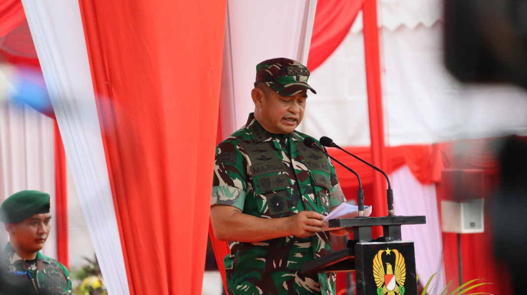 KASAD Jenderal Maruli Simanjuntak Tutup Kegiatan TMMD ke-121 di Kampar Kiri, Tingkatkan Semangat Gotong Royong Masyarakat