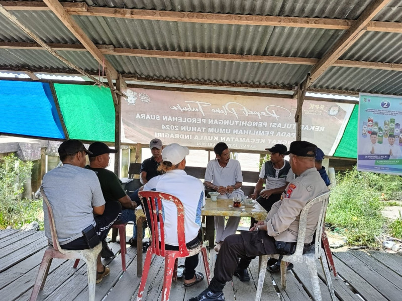 Ps Kanit Binmas Polsek kuindra Ajak Sukseskan Pilkada Serentak Riau Tahun 2024
