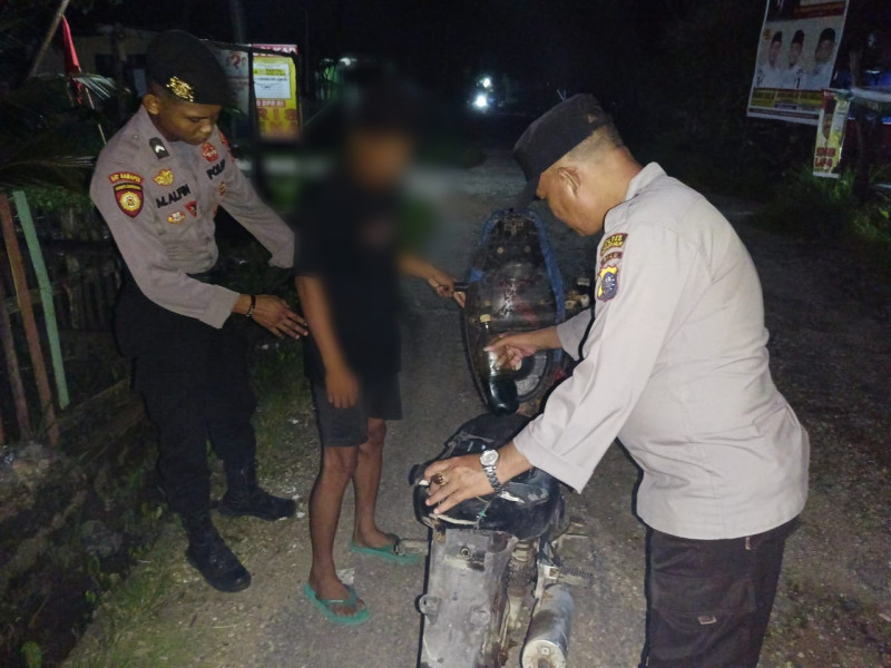 Antisipasi Kriminalitas Jelang Pemilu, Polsek Kuindra Kembali Giat Cipta Kondisi