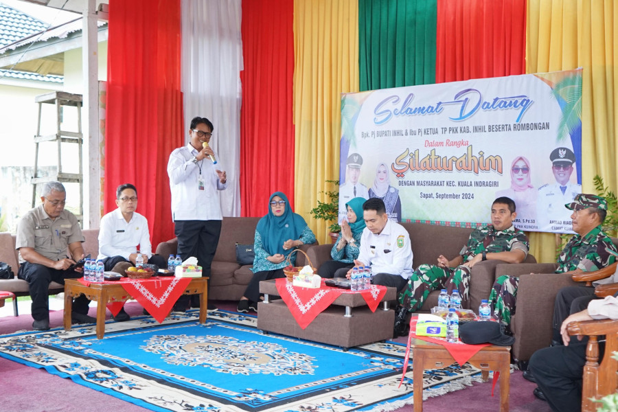 Dandim 0314/Inhil Dampingi Kunker Pj Bupati Inhil Ke Kuindra