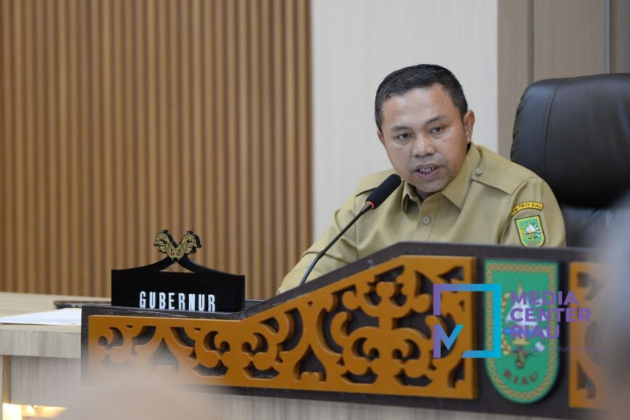 Rapat Perdana Gubernur Riau, Koordinasi Antara OPD Jadi Sorotan Utama