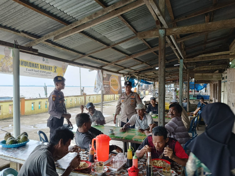Cooling System, Personel Polsek Kuindra Ajak Masyarakat Sapat Ciptakan Pemilu Sejuk Aman dan Damai
