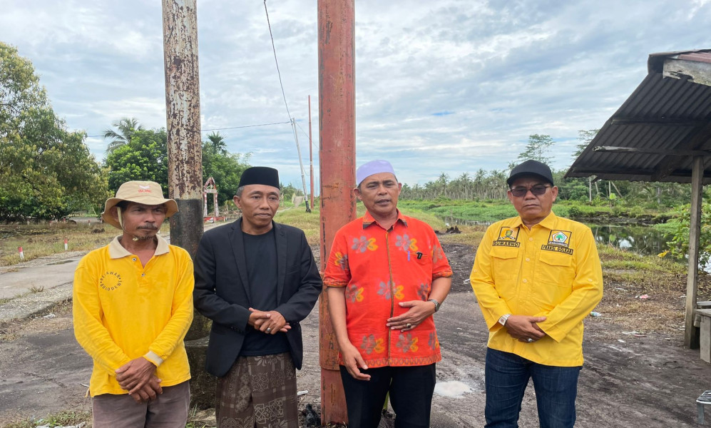 Warga Ucapkan Terimakasih kepada Haji Herman Realisasikan Jaringan Listrik di Belengkong dan Pulau Burung
